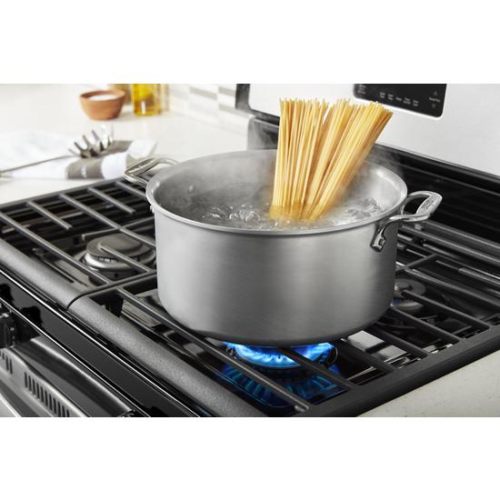 Model: WFG515S0JS | Whirlpool 5.0 cu. ft. Whirlpool® gas range with SpeedHeat™ burner