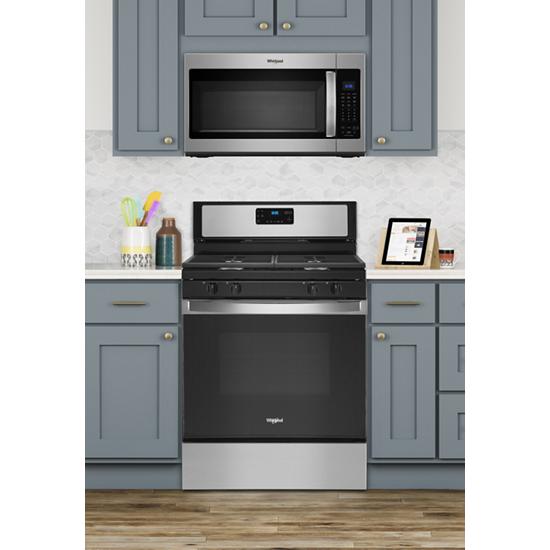 Model: WFG515S0JS | Whirlpool 5.0 cu. ft. Whirlpool® gas range with SpeedHeat™ burner
