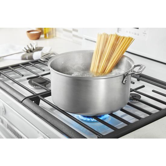 Model: WFG515S0JW | Whirlpool 5.0 cu. ft. Whirlpool® gas range with SpeedHeat™ burner