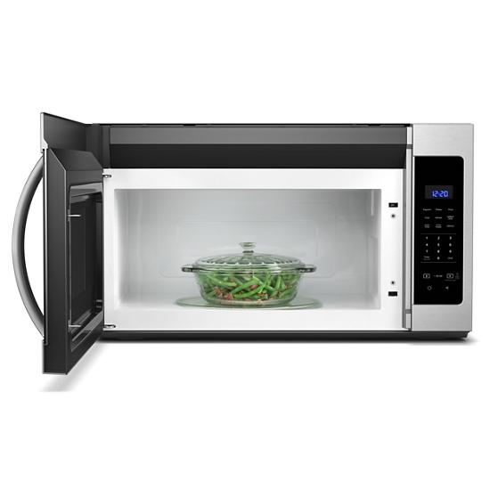 Model: WMH31017HS | Whirlpool 1.7 cu. ft. Microwave Hood Combination with Electronic Touch Controls