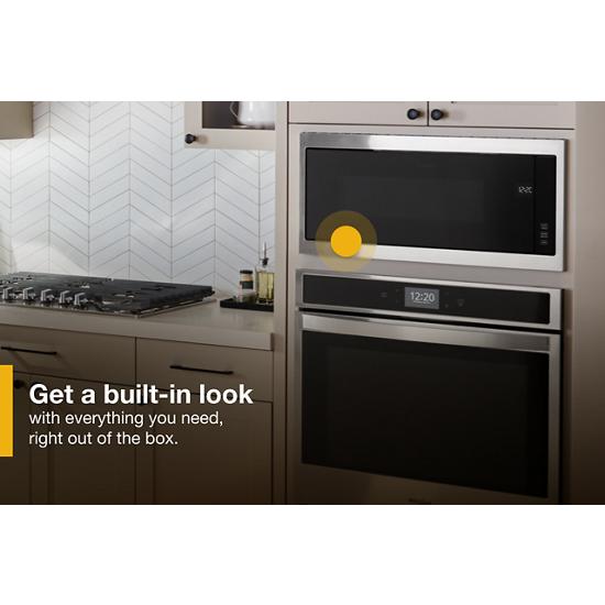 Whirlpool WMT50011KS 1.1 cu. ft. BuiltIn Microwave with Slim Trim