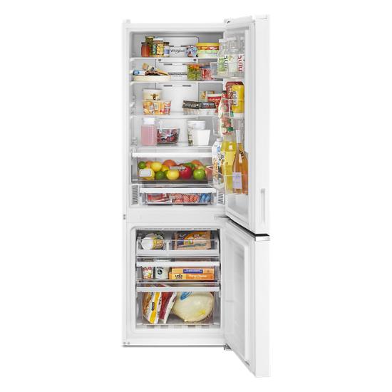 Model: WRB533CZJW | Whirlpool 24-inch Wide Bottom-Freezer Refrigerator - 12.9 cu. ft.