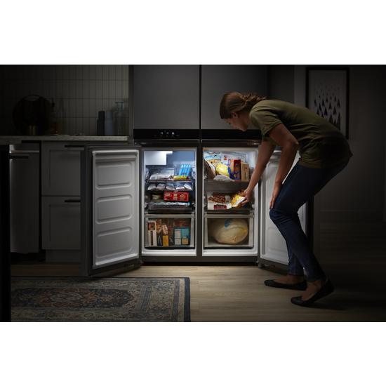 Whirlpool WRQA59CNKZ 36inch Wide Counter Depth 4 Door Refrigerator