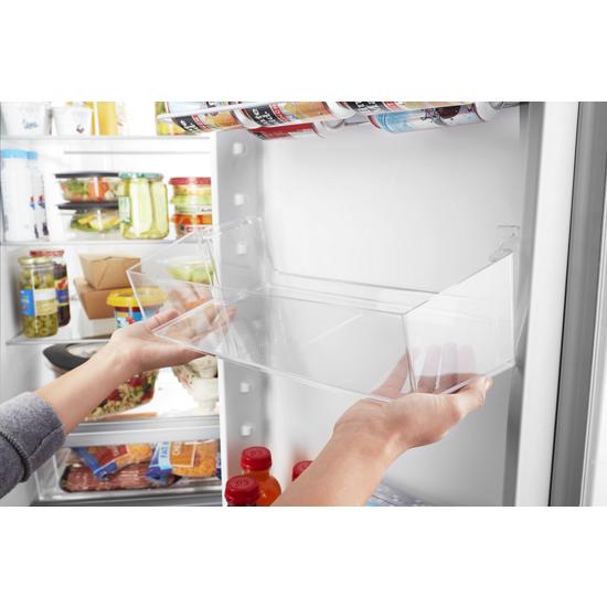 Model: WRS321SDHB | Whirlpool 33-inch Wide Side-by-Side Refrigerator - 21 cu. ft.