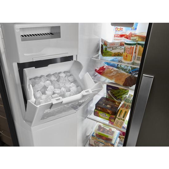Model: WRS588FIHZ-OB | Whirlpool 36-inch Wide Side-by-Side Refrigerator - 28 cu. ft.