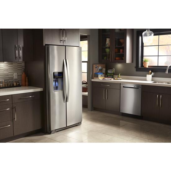Model: WRS588FIHZ-OB | Whirlpool 36-inch Wide Side-by-Side Refrigerator - 28 cu. ft.