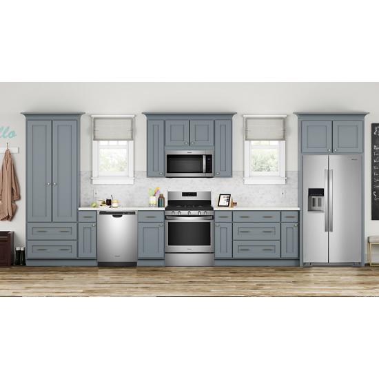 Model: WRS588FIHZ-OB | Whirlpool 36-inch Wide Side-by-Side Refrigerator - 28 cu. ft.