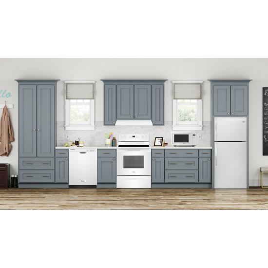 Model: WRT134TFDM | Whirlpool 28-inch Wide Top Freezer Refrigerator - 14 cu. ft.