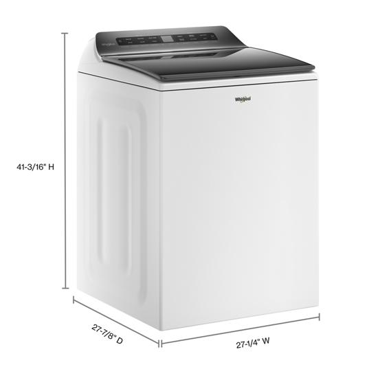 Model: WTW5105HW  - USED | Whirlpool 4.7 cu. ft. Top Load Washer with Pretreat Station