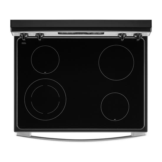 Model: AER6603SMS-6 | Amana 30-inch Amana® Electric Range with Extra-Large Oven Window