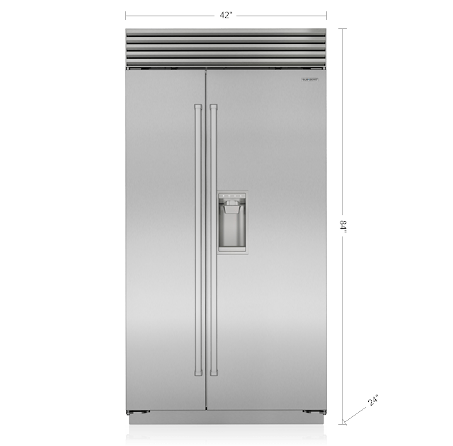 SubZero CL4250SD/S/T 42" Classic SidebySide Refrigerator/Freezer