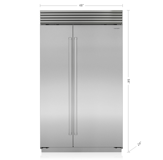 SubZero CL4850SID/S/P 48" Classic SidebySide Refrigerator
