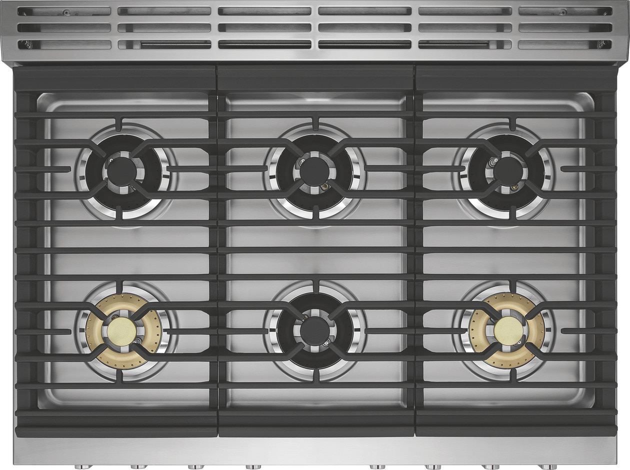 Model: PCFD3670AF | Frigidaire Professional 36" Dual-Fuel Freestanding Range