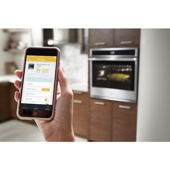 Model: WOS51EC7HS | Whirlpool 4.3 cu. ft. Smart Single Wall Oven with Touchscreen
