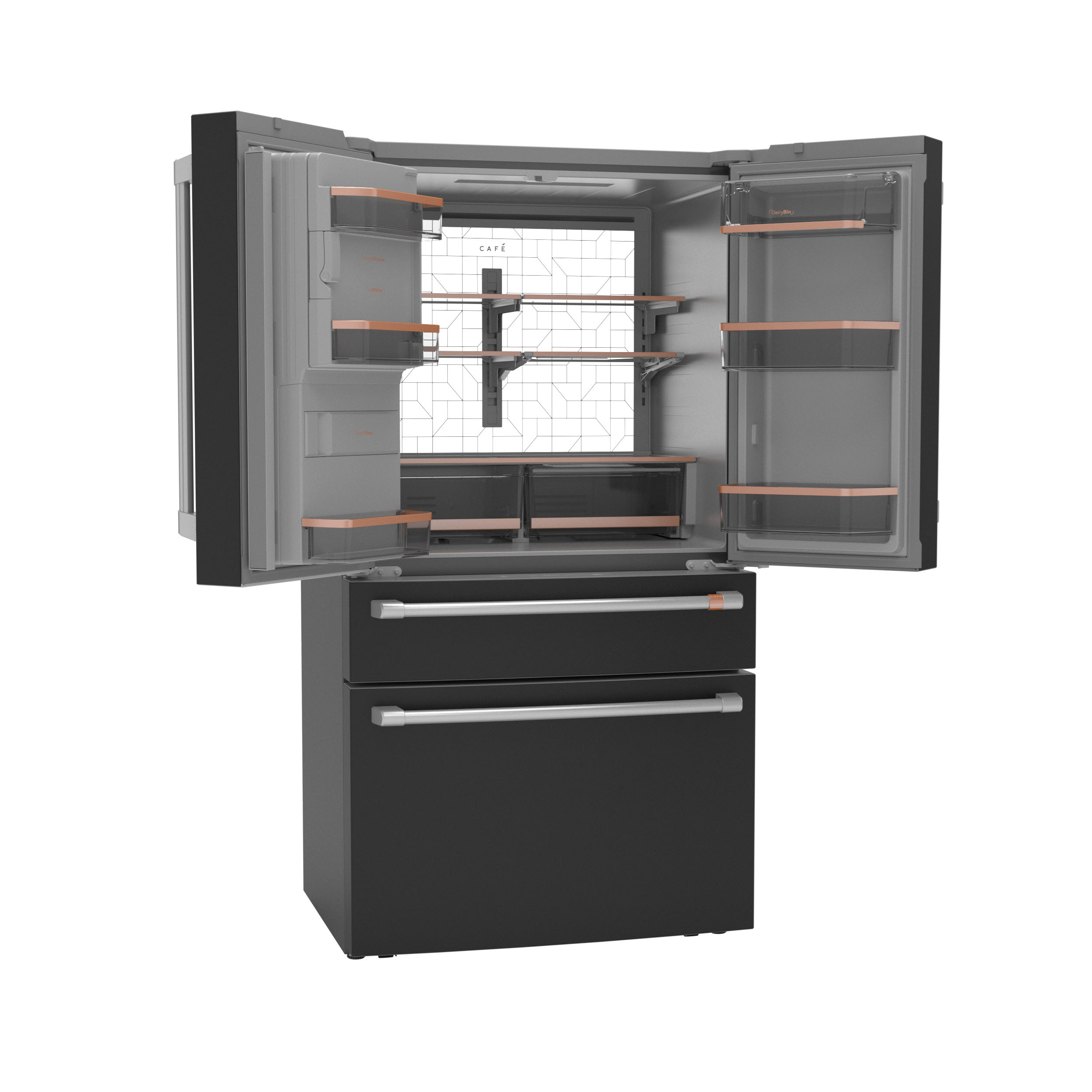 Cafe CXE22DP3PD1 Café™ ENERGY STAR® 22.3 Cu. Ft. Smart Counter