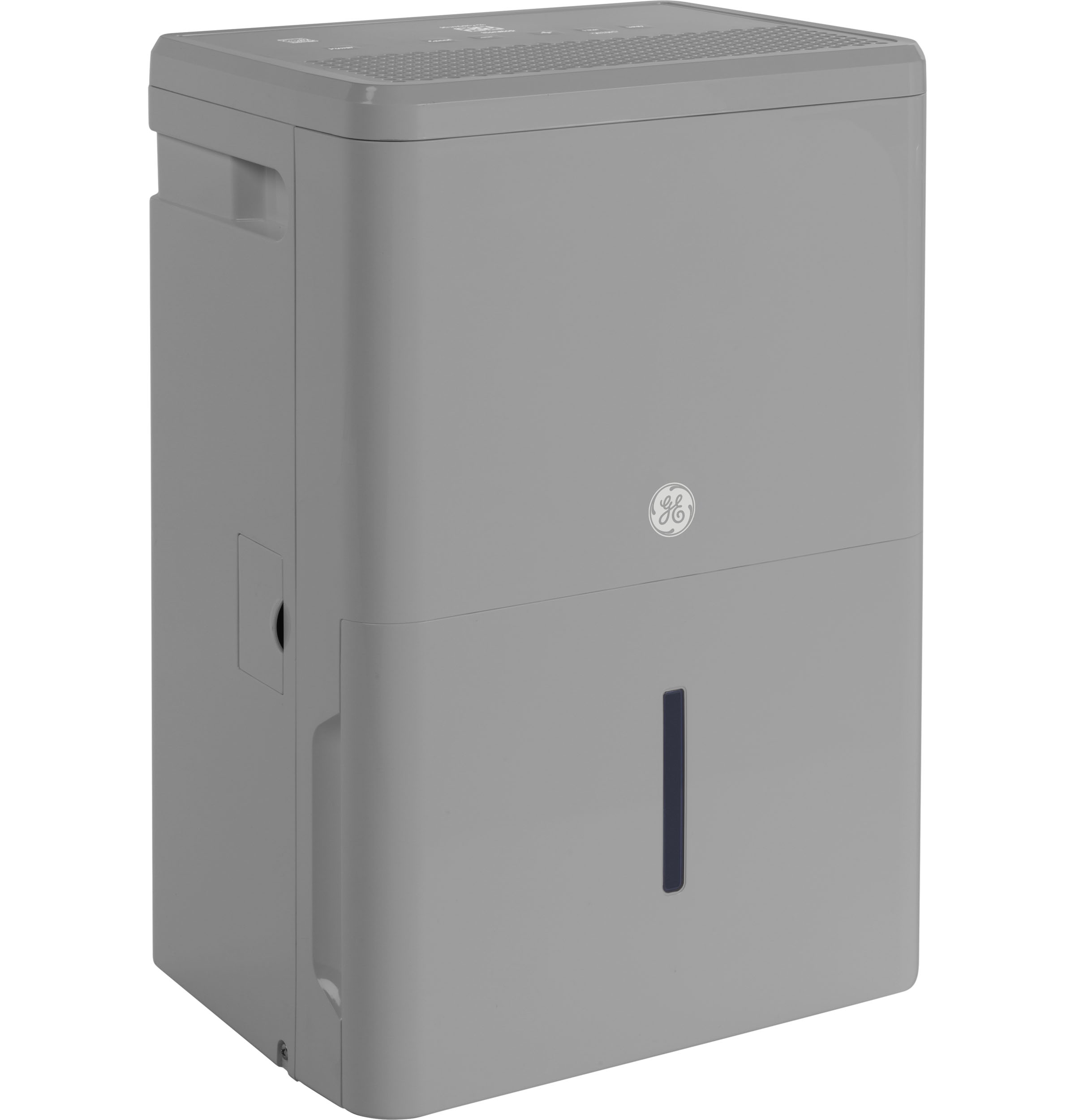 Model: ADHL50LB | GE GE® ENERGY STAR® 50 Pint Portable Dehumidifier with Smart Dry for Wet Spaces