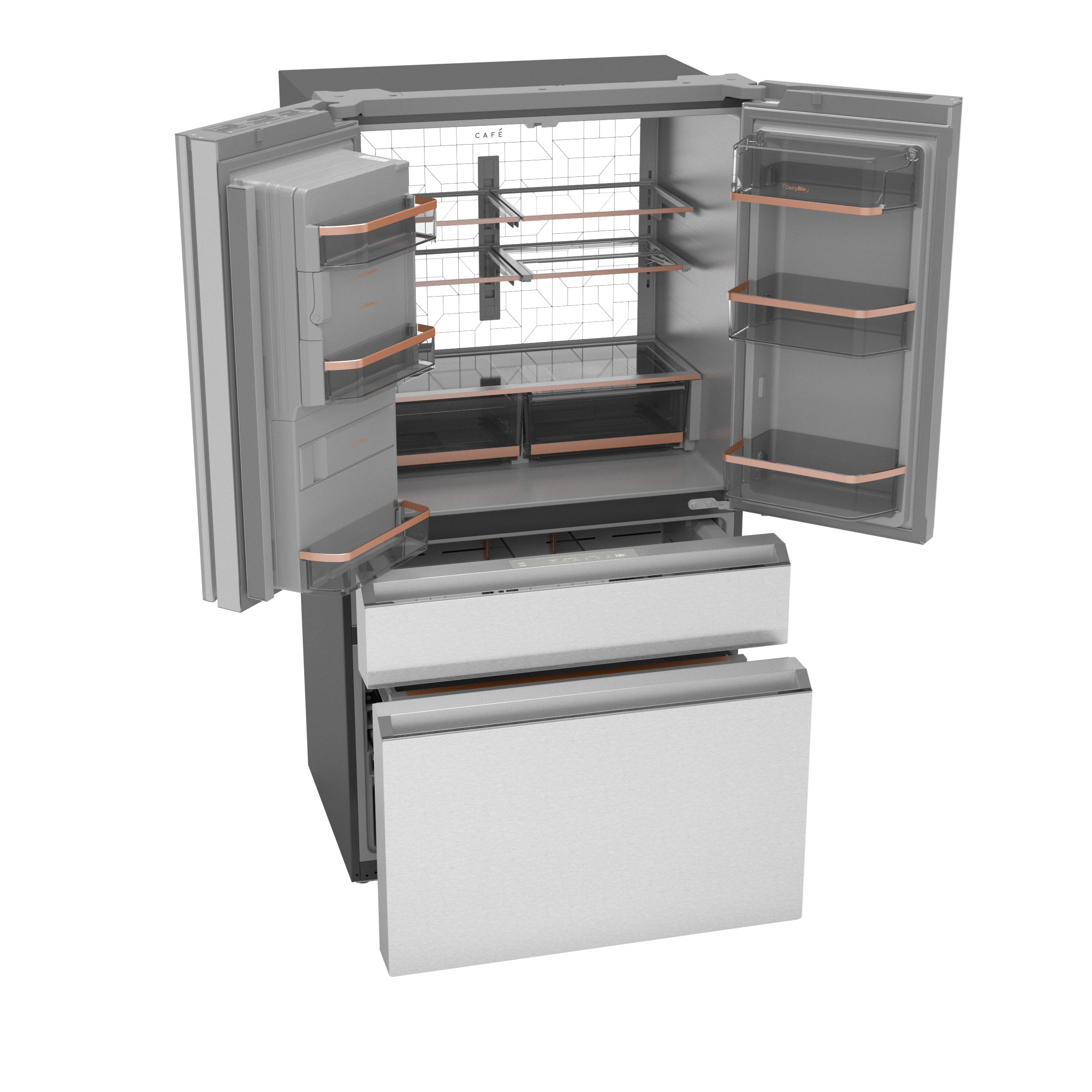 Cafe CXE22DM5PS5 Café™ ENERGY STAR® 22.3 Cu. Ft. Smart Counter