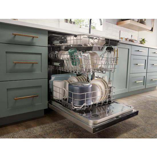 Whirlpool WDT970SAKZ Fingerprint Resistant Dishwasher with 3rd Rack