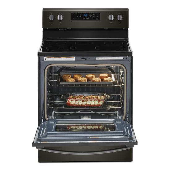 Model: WFE525S0JV | Whirlpool 5.3 cu. ft. Whirlpool® electric range with Frozen Bake™ technology