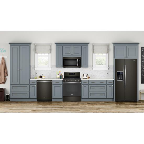 Model: WFG525S0JV | Whirlpool 5.0 cu. ft. Whirlpool® gas range with center oval burner