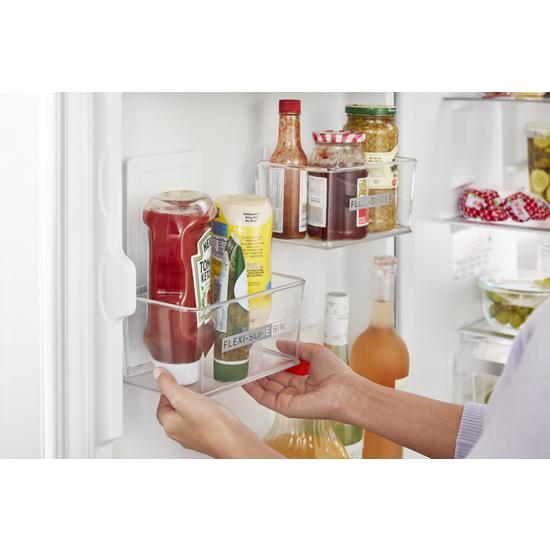 Model: WRB533CZJW | Whirlpool 24-inch Wide Bottom-Freezer Refrigerator - 12.9 cu. ft.