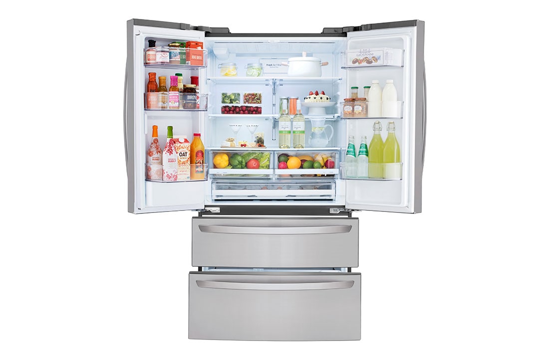 Model: LRMWS2906SSD | LG 29 cu. ft. French Door Refrigerator with Slim Design Water Dispenser
