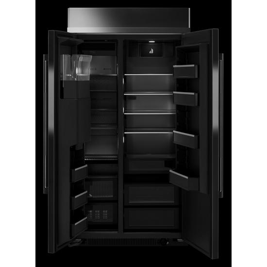 JennAir JBSS42E22L RISE™ 42" BuiltIn SideBySide Refrigerator with External Ice and Water