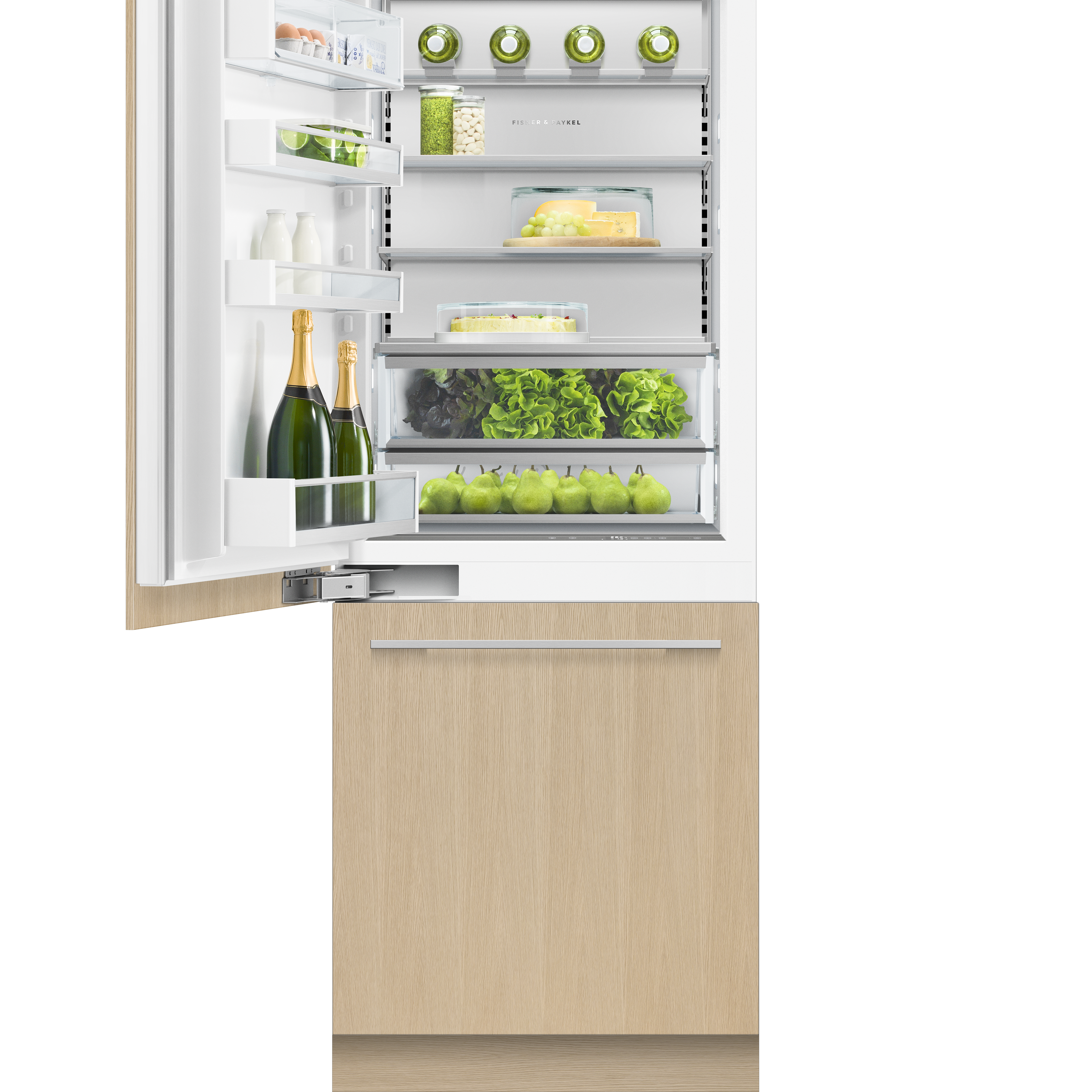 Fisher and Paykel - RS3084WLU1 - Integrated Refrigerator Freezer, 30", Ice  & Water-RS3084WLU1 | Bloom Brothers Supply