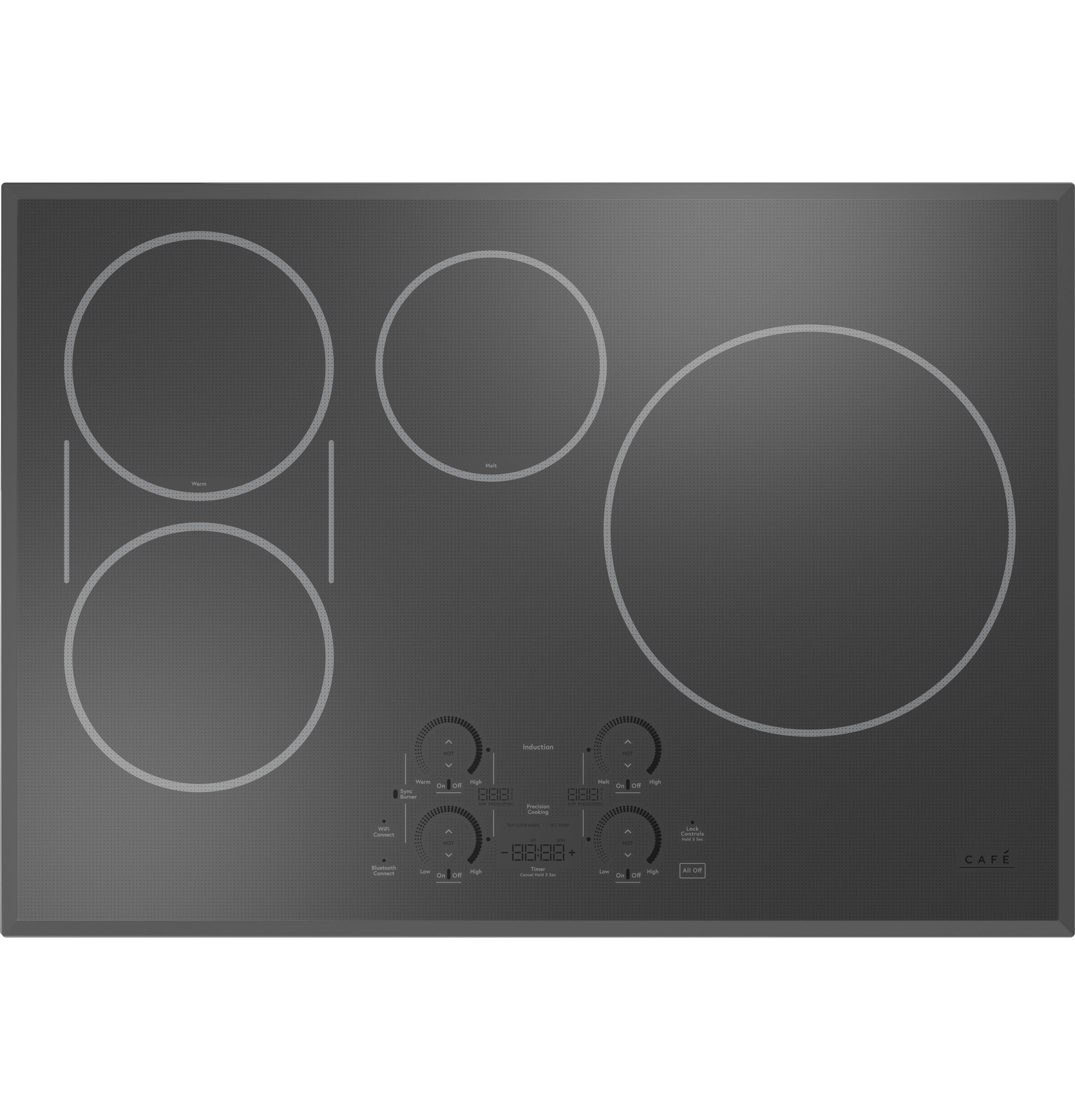 CHP90301TBB by Cafe - Café™ Series 30 Built-In Touch Control Induction  Cooktop