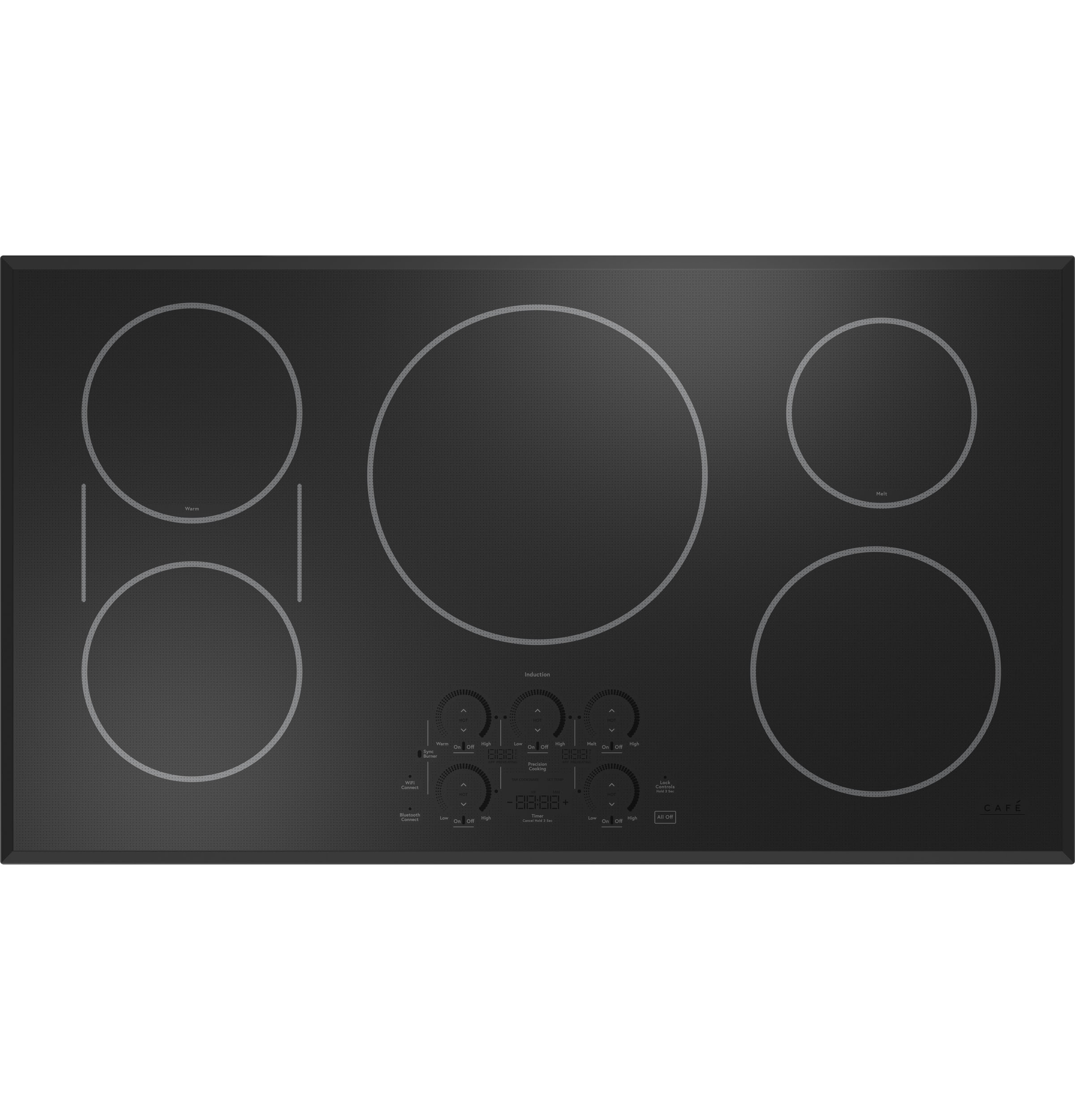 Cafe - CHP90361TBB - Café™ Series 36 Built-In Touch Control Induction  Cooktop-CHP90361TBB | HomeTown Brand Center