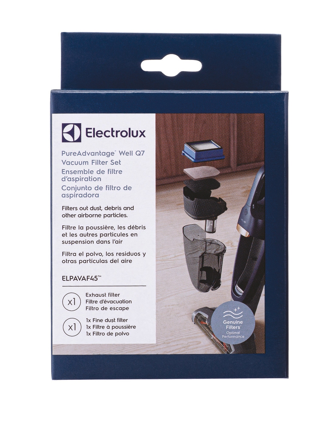 Model: ELPAVAF45 | Electrolux PureAdvantage® WellQ7™  Vacuum Filter Set   