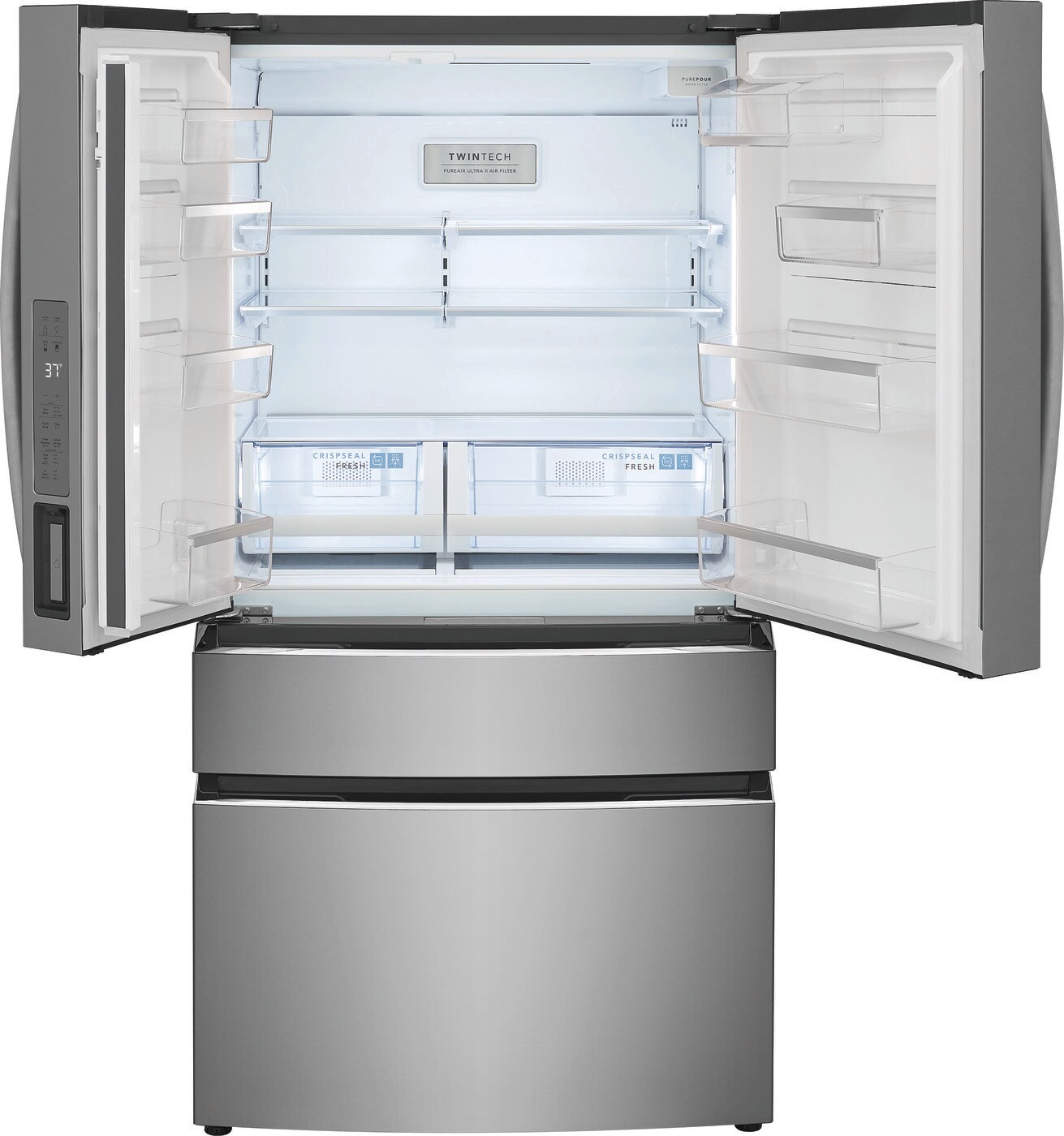 Model: GRMG2272CF | Frigidaire Gallery 22 Cu. Ft. Counter-Depth 4-Door French Door Refrigerator