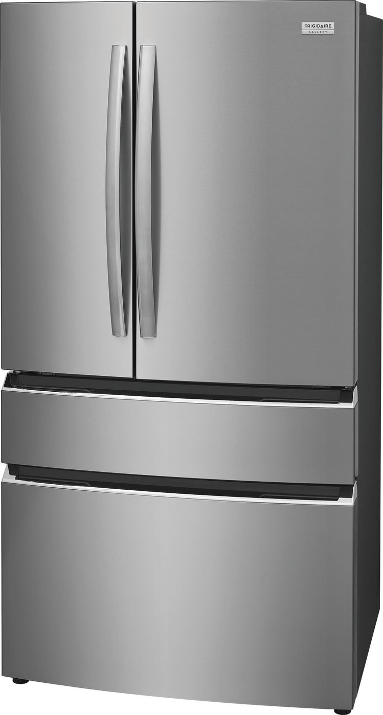 Model: GRMG2272CF | Frigidaire Gallery 22 Cu. Ft. Counter-Depth 4-Door French Door Refrigerator