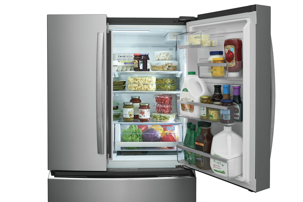 Model: GRMG2272CF | Frigidaire Gallery 22 Cu. Ft. Counter-Depth 4-Door French Door Refrigerator