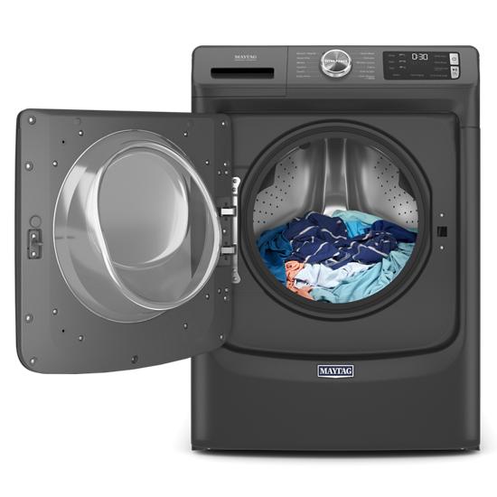 Maytag MHW6630MBK Front Load Washer with Extra Power and 16Hr