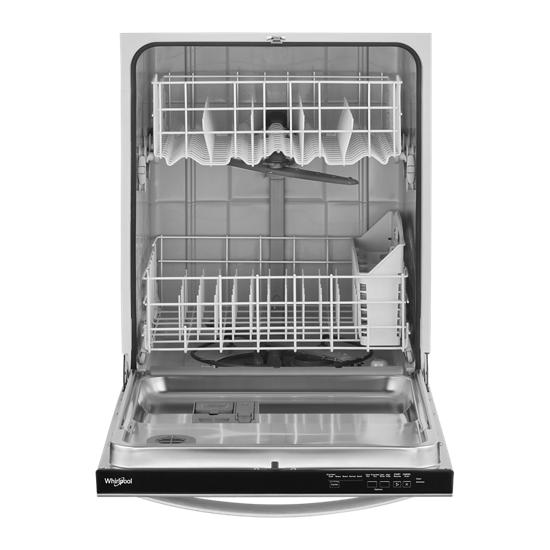 Model: WDT530HAMM | Whirlpool Quiet Dishwasher with Boost Cycle and Extended Soak Cycle