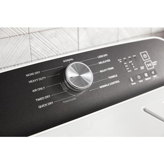 Whirlpool WED500RLW 7.0 Cu. Ft. Long Vent Electric Moisture Sensing