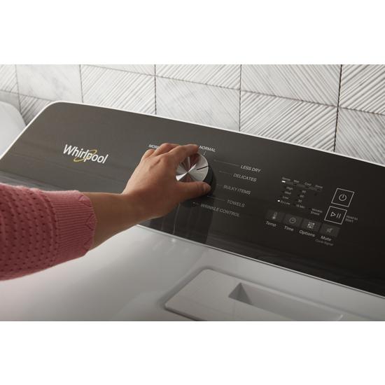 Whirlpool WED5010LW 7.0 Cu. Ft. Top Load Electric Moisture Sensing