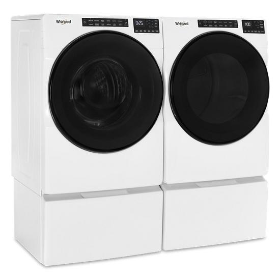 Model: WFW5605MWSD | Whirlpool 4.5 Cu. Ft. Front Load Washer with Quick Wash Cycle