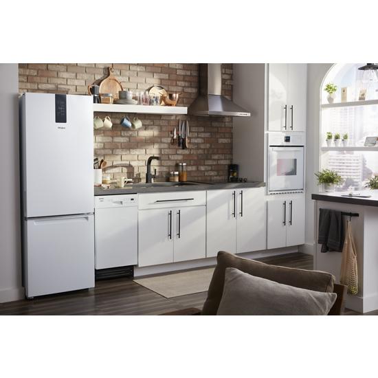 Model: WRB533CZJW | Whirlpool 24-inch Wide Bottom-Freezer Refrigerator - 12.9 cu. ft.