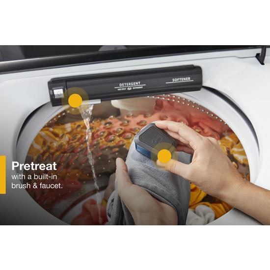 Model: WTW5105HW  - USED | Whirlpool 4.7 cu. ft. Top Load Washer with Pretreat Station