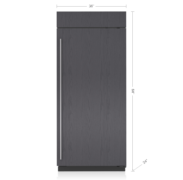 Sub-Zero 36" Classic Freezer - Panel Ready