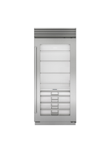 Model: CL3650RG/S/P/R | Sub-Zero 36" Classic Refrigerator with Glass Door