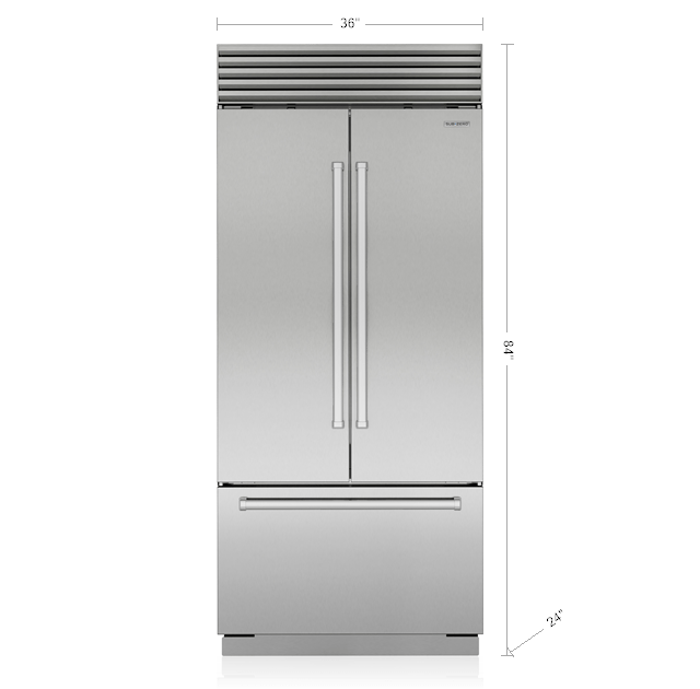 Model: CL3650UFD/S/P | Sub-Zero 36" Classic French Door Refrigerator/Freezer