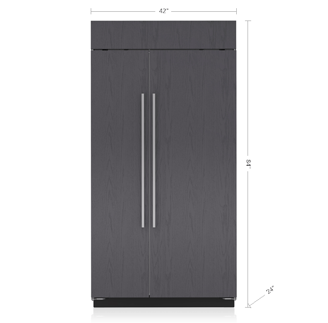 Model: CL4250S/O | Sub-Zero 42" Classic Side-by-Side Refrigerator/Freezer - Panel Ready