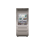 Model: PRO3650A/LH | Sub-Zero 36" PRO Refrigerator/Freezer with Glass Door