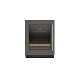 Model: DEU2450BG/ADA/L | Sub-Zero 24" Designer Undercounter ADA Height Beverage Center - Panel Ready - Left Hinge