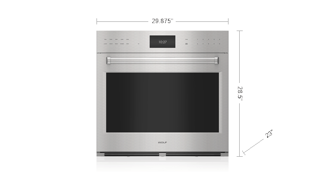 Model: SO3050PE/S/P | Wolf 30" E Series Professional Built-In Single Oven