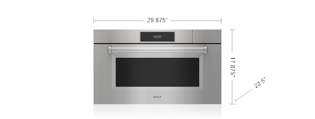 Wolf Convection Steam Oven - Using the Temperature Probe 