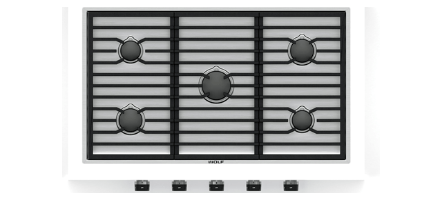 Wolf 36" Contemporary Gas Cooktop - 5 Burners